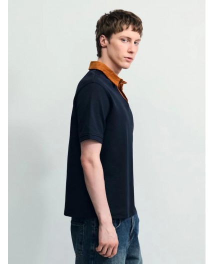 поло мужское полуночно-синий