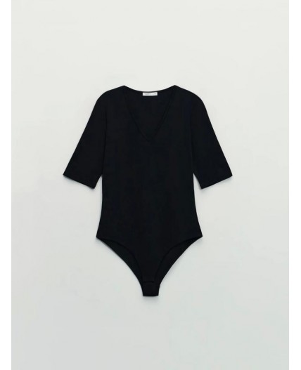 боди женское черный