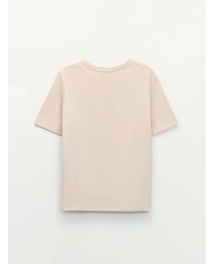 футболка женская бежевый