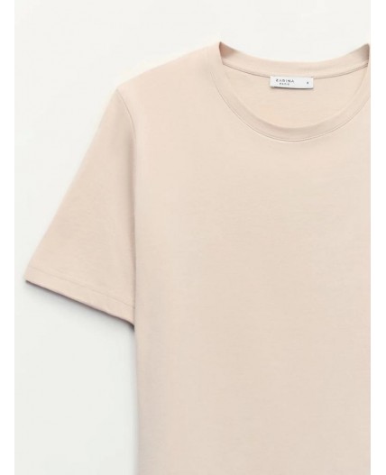 футболка женская бежевый