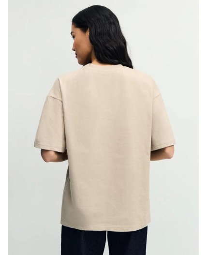футболка женская бежевый