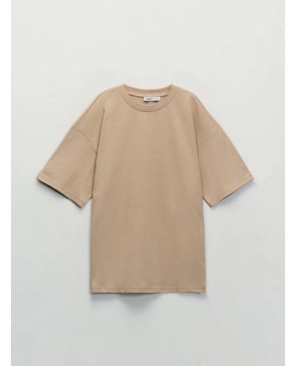 футболка женская бежевый