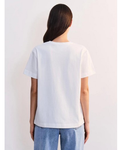 футболка женская ваниль