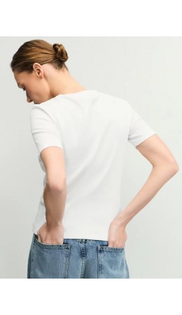 футболка женская белый