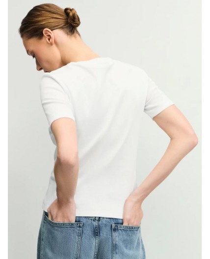 футболка женская белый