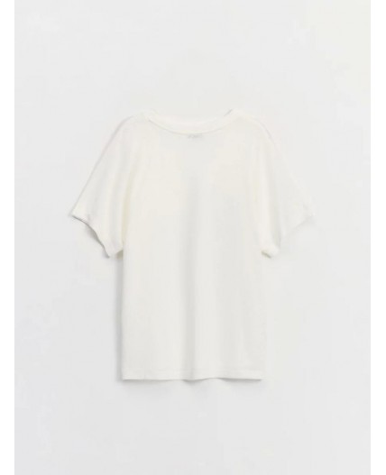 футболка женская ваниль