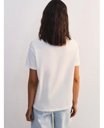 футболка женская ваниль