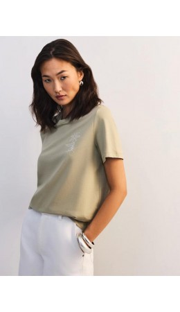 футболка женская зеленый