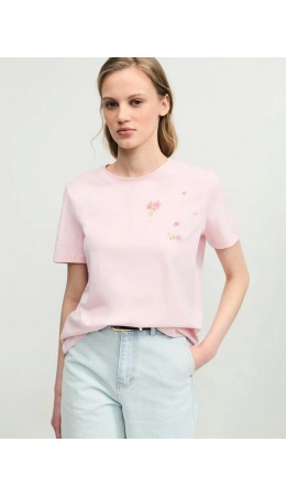 футболка женская розовый