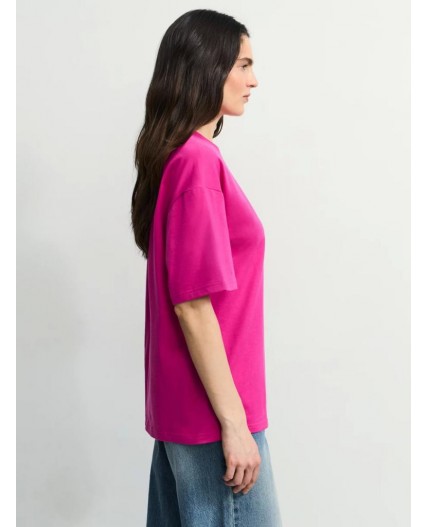 футболка женская фуксия