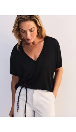 футболка женская черный