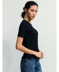 футболка женская черный