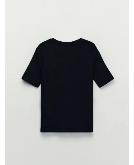 футболка женская черный