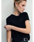 футболка женская черный