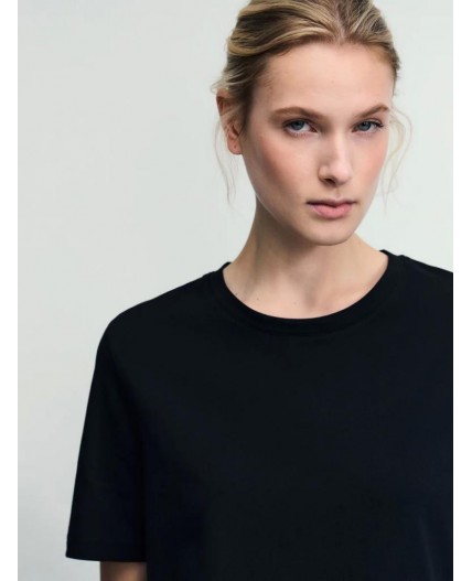 футболка женская черный