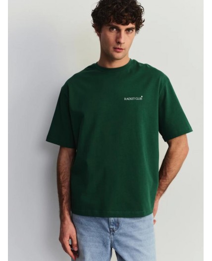 футболка мужская темно-зеленый