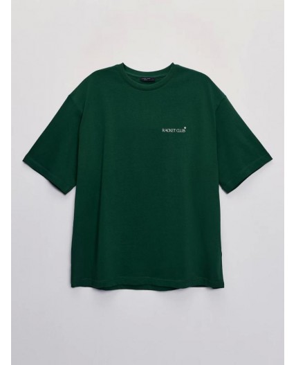 футболка мужская темно-зеленый