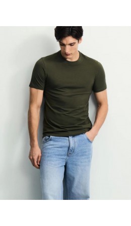 футболка мужская темно-зеленый