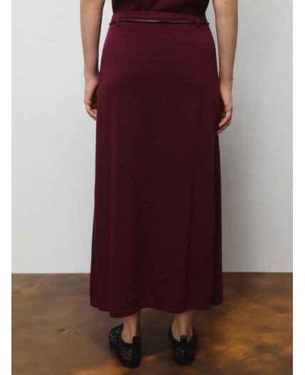 юбка с ремнем женская фуксия