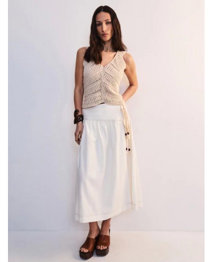 юбка женская ваниль