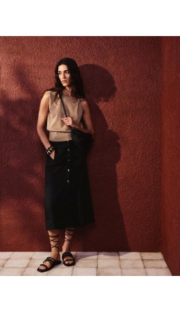 юбка женская черный