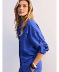 блузка женская ультрамарин