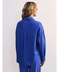 блузка женская ультрамарин