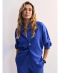 блузка женская ультрамарин