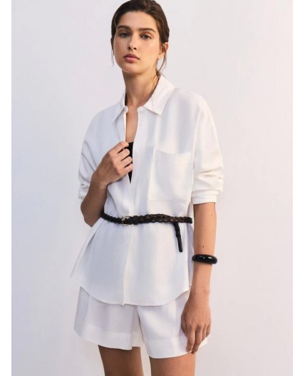 блузка женская ваниль