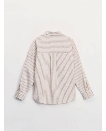 блузка женская молочный