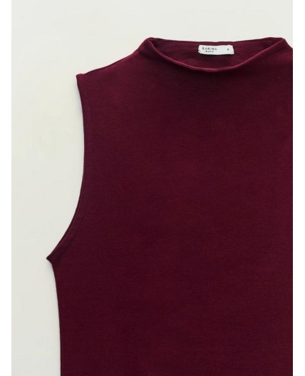 блузка женская тёмно-бордовый