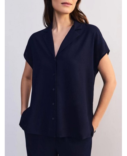 блузка женская темно-синий