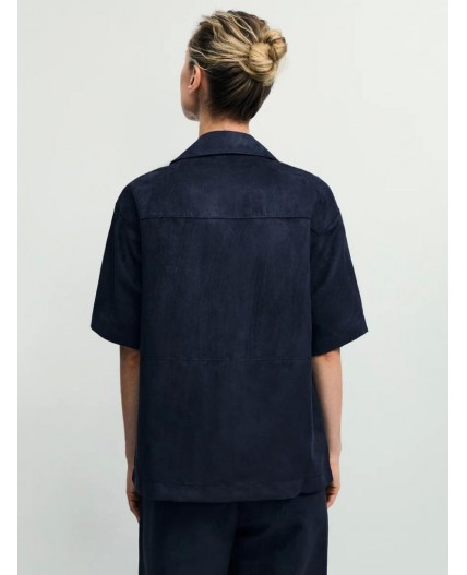 блузка женская темно-синий