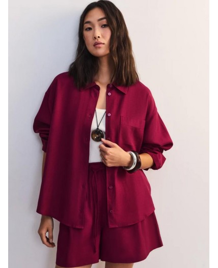 блузка женская фуксия