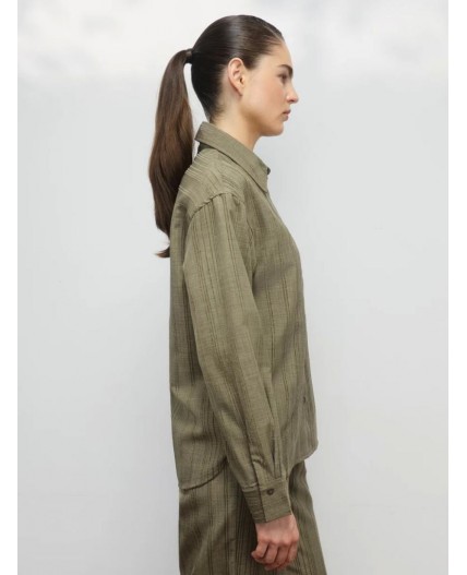 блузка женская хаки/оливковый
