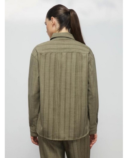 блузка женская хаки/оливковый