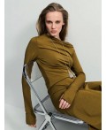 блузка женская хаки/оливковый