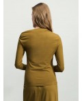 блузка женская хаки/оливковый