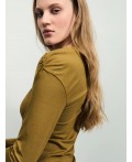 блузка женская хаки/оливковый