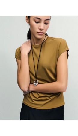 блузка женская хаки/оливковый