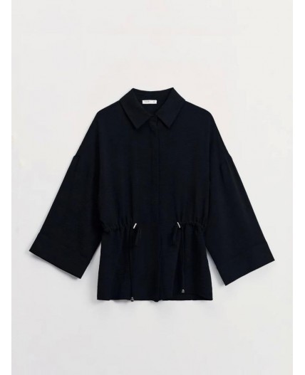 блузка женская черный