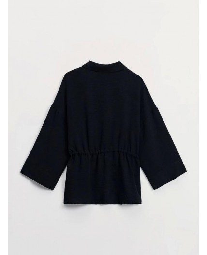 блузка женская черный