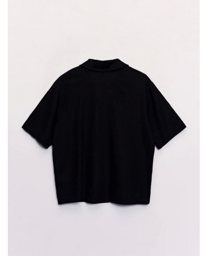 блузка женская черный