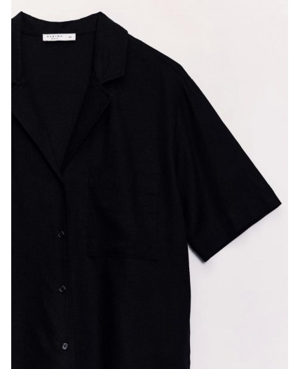 блузка женская черный