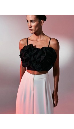 блузка женская черный