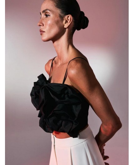 блузка женская черный