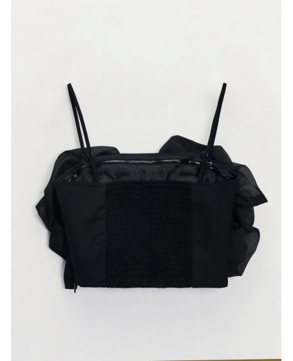 блузка женская черный