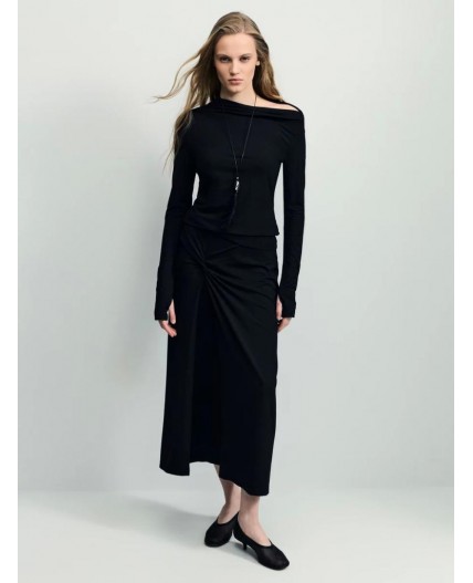 блузка женская черный