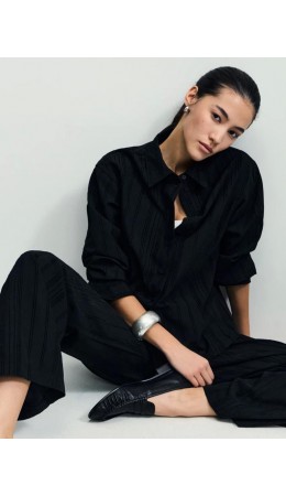 блузка женская черный