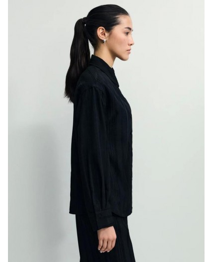 блузка женская черный